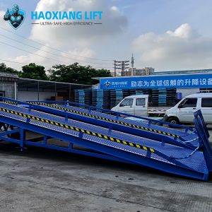 China Mobile Hydraulic Dock Ramp 10t Load Capacity Temporary Loading Dock for Smooth Loading Unloading &amp; Stable Use wholesale