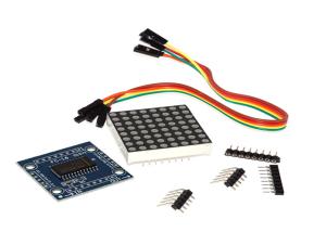China MAX7219 Dot Matrix Module Arduino Sensor Module For Microcontroller DIY KIT wholesale