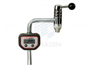 China Oil Transfer Kit Digital Oil Meter With Connection Elbow And Dispensing Tap Drain Tube wholesale