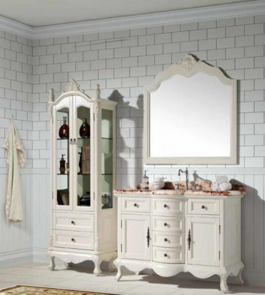 600mm 48in Solid Wood Bathroom Vanity Contemporary Bathroom Sink Vanity