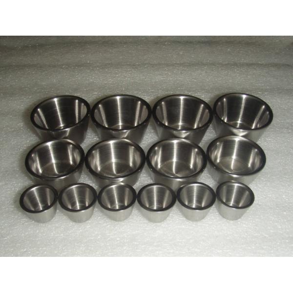 High Purity Sintering Tungsten Crucible 10-500mm