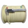 5.5*5.5mm Manufacturer high strength kevlar aramid cord rope for tamglass tempered glass furnace for sale