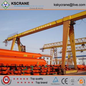China Widely Used 10t Single Girder Portable Gantry Crane on sale