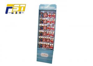 China Multipurpose Cardboard Merchandising Displays Light Weight With Plastic Hooks wholesale