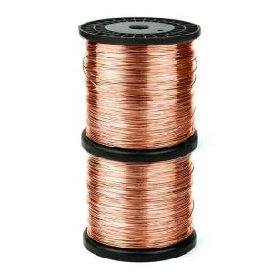 China Pure Copper Coil Electric Wire Insulated Copper Material Specifications Enamelled on sale
