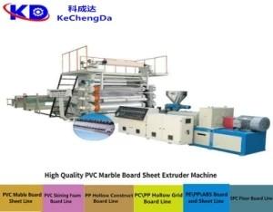 China 450kg/H PVC Sheet Production Line Plastic Sheet Extrusion Machine 2 - 6mm Plate wholesale
