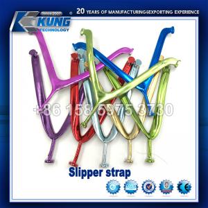 China Waterproof Practical PVC Slipper Straps , Anti Abrasion Beach Flip Flops on sale