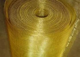 China Woven Brass Wire Mesh , Brass Fly Screen Mesh For Printing Unique Design wholesale