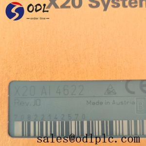 X20 AI46221 B & R 4 analog input/output modules, control system accuracy and