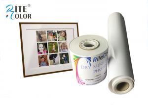 China Bright White Resin Coated Semi Gloss Mini Lab Photo Paper For Fujifilm Printer on sale