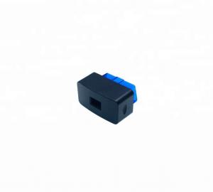 China OBD2 OBDII Enclosure with J1962 OBD2 Male Connector and USB Cut-out wholesale