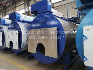 China 13 Bar Gas Fired Steam Boiler 3 Pass Horizontal Fire Tube Boiler For Food Processing wholesale