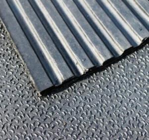 China Steel Plate Thick Rubber Stable Mats Non Slip For Hose Pathway wholesale