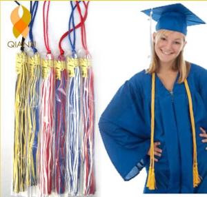 China Top selling fashionable adult graduation cap tassels for 2016 graduation on sale