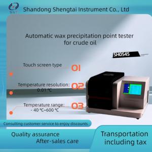 China Crude oil wax precipitation point tester Crude oil testing EquipmentThermal characteristics of crude oil on sale