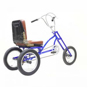 China 16 Inch Trike 3 Wheel Tricycle Adult Cargo Bike with High Carbon Steel Handlebars Stem on sale