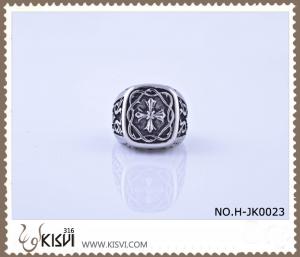 China Elegant &amp; unique fashion design 316l stainless steel ring H-JK0023 with competitive price wholesale