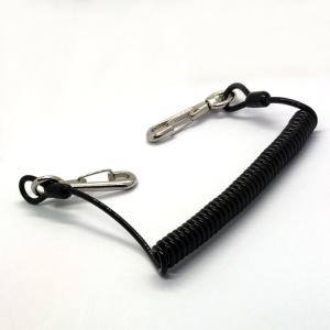 China Flexible Scaffolding Spring Loaded  Tool Lanyard with Loop and Hook wholesale