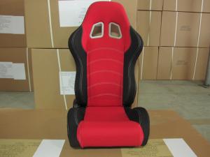 China Cloth Fabric Material Sport Racing Seats Fully Reclinable / Auto Car Seats wholesale