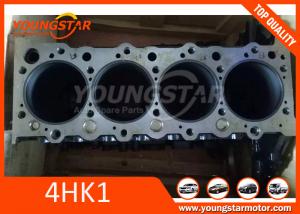 China ISUZU 4HK1 Engine Cylinder Block , HITACHI Excavator 4 cylinder engine block 8-98204528-0 wholesale
