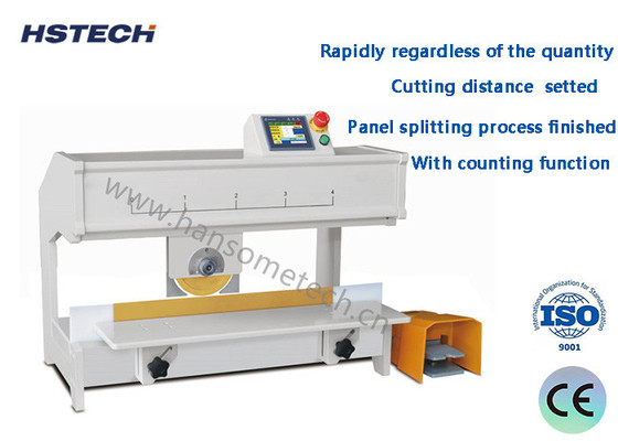 Cutting Distance Setted Compare With Manual Operation V-Cut PCB Separator HS-VM
