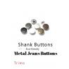 Round Shape High Shine 22L 24L Silver Shank Buttons for sale
