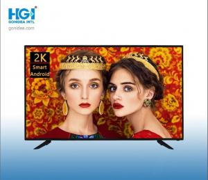 China LCD LED 50 Inch Smart Televisions Full 1080P HD Color Tempered Screen wholesale