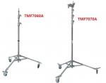 Stainless Steel Lighting Stand Tripod Easy Height Adjustment With Flexible