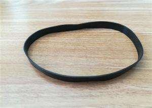 China EPDM / SILICONE Extrusion Rubber Thread , Elastic Rubber Flat Band on sale
