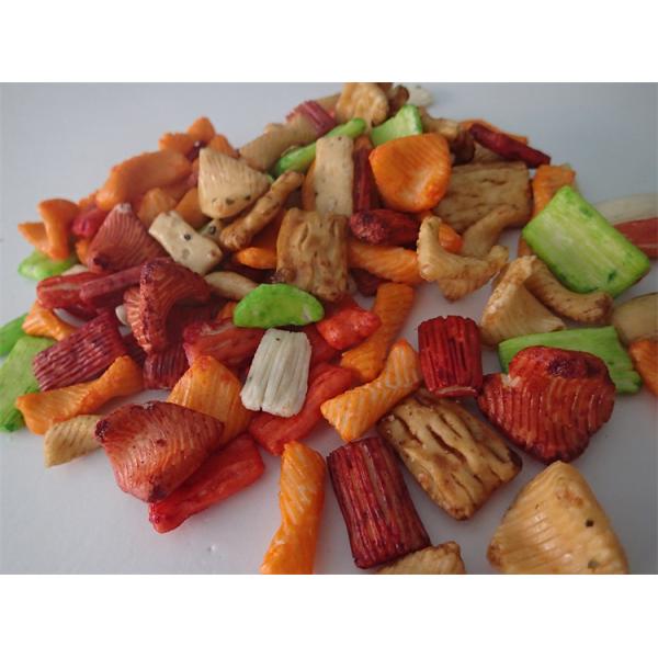 Gourmet Rice Cracker Snacks High Temperature Oriental Rice Snacks