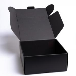 China Coated Paper Corrugated Mailing Boxes UV Printing Shipping Box on sale