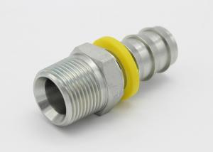 China Hydraulic Hose Connector Types Socketless Hose Fitting With NPT Male Thread ( 15610 ) wholesale