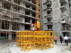 China High Speed Temporary Construction Elevators Smoothly Starting And Stopping wholesale
