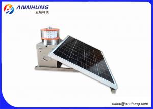 China Medium Intensity Solar Powered Lights / Telecom Tower Warning Lights on sale