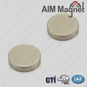 China 20mm dia x 2mm thick N52 Highest Grade Ndfeb Magnets wholesale