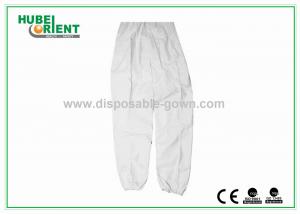 China Safety Waterproof White Mens Disposable Pants For Travelling wholesale