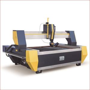 China 5 Axis Gantry Waterjet Tile Cutter Metal Stone Glass Aluminum Cutting Machine 37kw wholesale