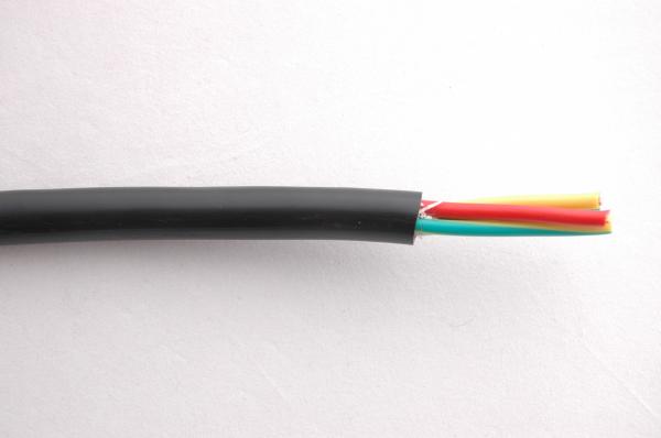 Quality CE cert PVC data cable with tinned copper braid LiYY, LiYCY 8Cx0.34sqmm in black color for sale