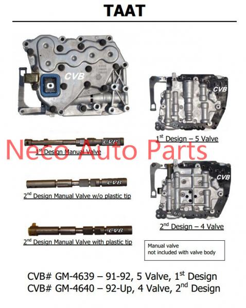 Auto transmission TAAT sdenoid valve body good quality used original parts