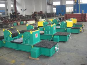 China Steel Pipe Welding Rotator / Turning Rolls 80 Ton Lead Screw Adjustable wholesale