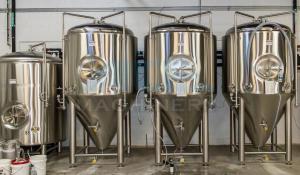 China Cooling Conical Fermenter, Home Brewing, Beer Fermentation Tank 50L--10000L Conical Stainless Steel Fermentation Tank wholesale