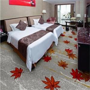 China Apartment Modern Carpet Tiles 80% Wool 20% Nylon Jacquard Style wholesale