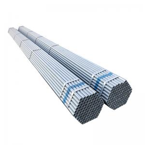 China ASTM Pre Galvanized Steel Pipe , A106 A333 A53 Gi Round Tube For Construction on sale