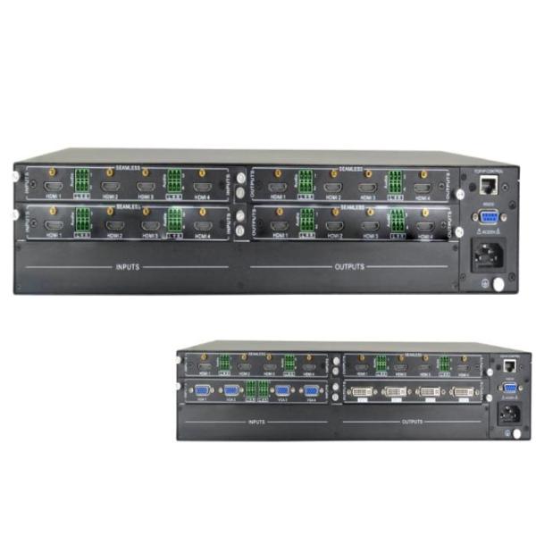 8 Input And 8 Output HDMI Video Matrix Switcher Support Web Control And RS-232