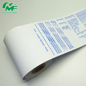 China Thermal Blank Pos Thermal Printer Rolls Hard Plastic Core 3 1/8 X 230ft Clean Edge wholesale