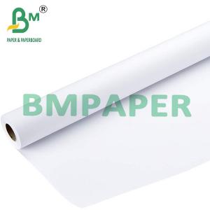 China 24 36 X 500ft 80g Plotter Paper Roll 2 Core For Inkjet Printers wholesale