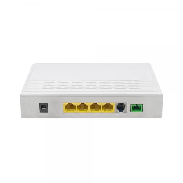 Quality GPON and EPON Dual Mode ONU QF-HX103P VoIP 1GE+3FE +POTS LAN Telephone XPON Web Management for sale