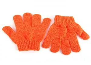 China Shower Body Exfoliating Gloves , Soap Clean Skin Exfoliating Gloves on sale
