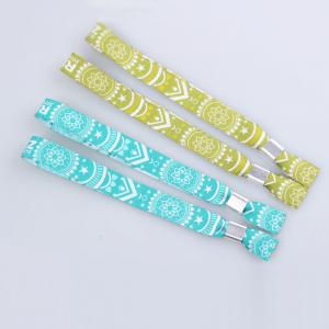 China Customer Logo Adjustable Wrist Bands , Printed Wristbands For Events wholesale