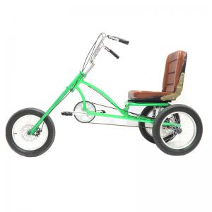 China Adult 3 Wheel Tricycle Three Wheel Bike Single Speed for Aluminum Alloy Brake Handle wholesale